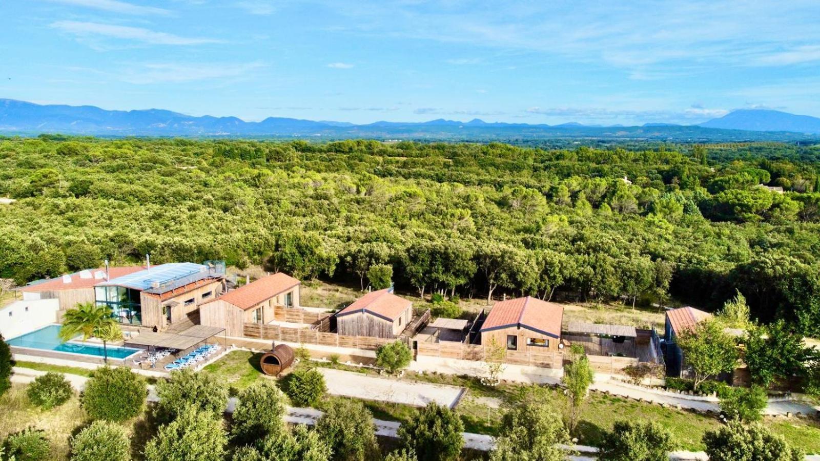 Nuiki Lodges - Chambres D'Hotes Montségur-sur-Lauzon Exteriör bild